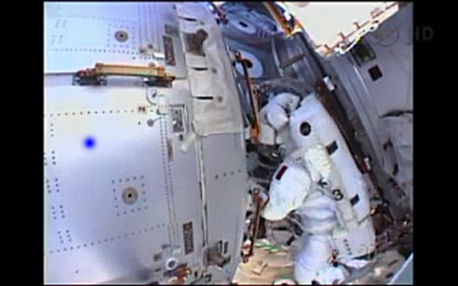 NASA Cuts Spacewalk Short After Water Leak Inside Astronaut's Spacesuit